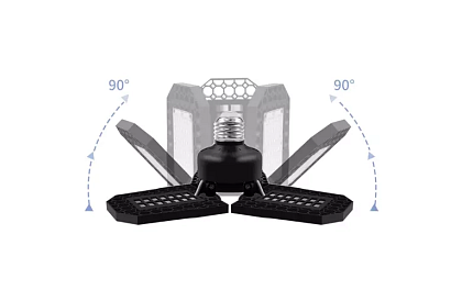 Lampa na podporu růstu rostlin 108 LED