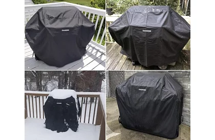 Krycí plachta na zahradní gril - 95 x 100 x 60 cm