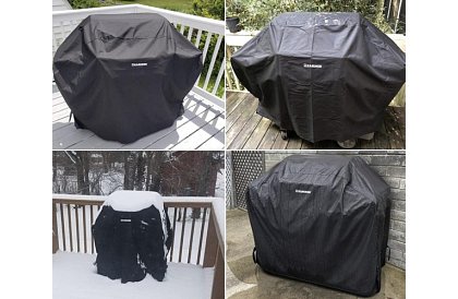 Krycí plachta na zahradní gril - 95 x 100 x 60 cm