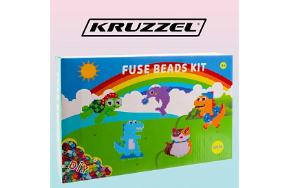 Zažehlovací korálky 6500 kusů - XXL sada s příslušenstvím