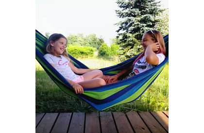 Houpací síť pro dvě osoby 260x160cm