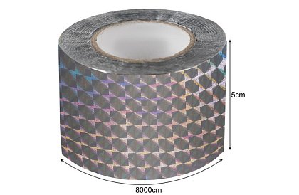 Holografická páska k odstrašení ptáků - 80 metrů