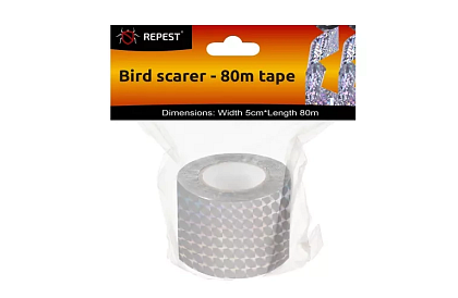 Holografická páska k odstrašení ptáků - 80 metrů