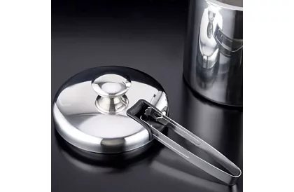 Zásobník na led 1,3 litrů – kbelík s víčkem a kleštěmi