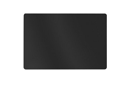 Ochranná podložka podlahy pod židli 90 × 130 cm – černá