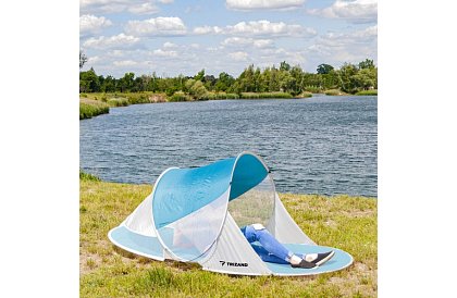 Samorozkládací plážový stan - 190 × 120 × 90 cm