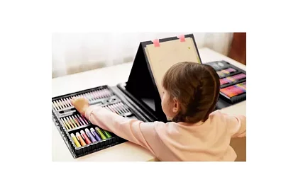 Výtvarná sada na malování - 208 kusů v pouzdře