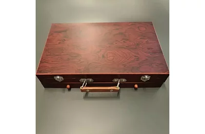 Sada na malování v dřevěném pouzdře – 130 položek