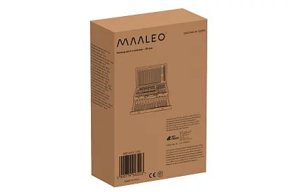 Sada na malování v dřevěném pouzdře – 130 položek