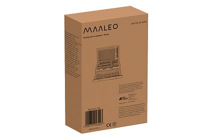 Sada na malování v dřevěném pouzdře – 130 položek