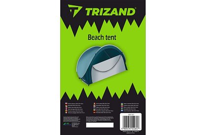 Samorozkládací plážový stan pro 3 osoby – 200 × 120 × 110 cm
