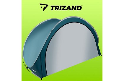 Samorozkládací plážový stan pro 3 osoby – 200 × 120 × 110 cm