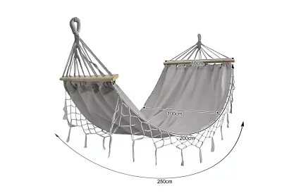 Zahradní houpací síť 200 x 100 cm