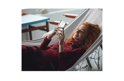 Zahradní houpací síť 200 x 100 cm