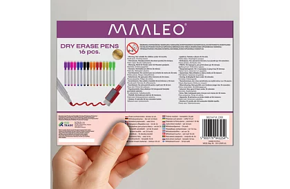 Popisovací fixy stíratelné - sada 16 ks