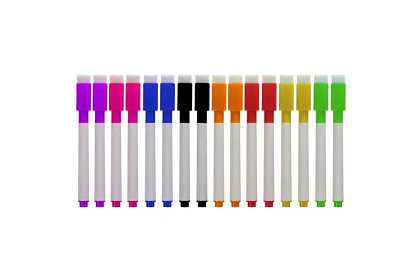 Popisovací fixy stíratelné - sada 16 ks