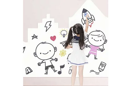 Mazatelné popisovače - 12 ks - 6 barev