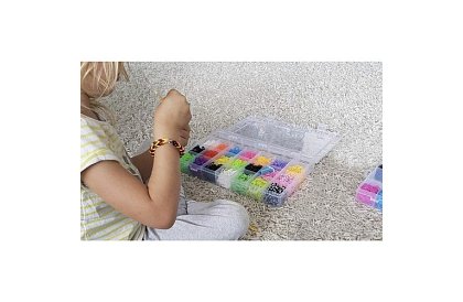 Gumičky na výrobu náramků XXL sada + tkalcovský stav