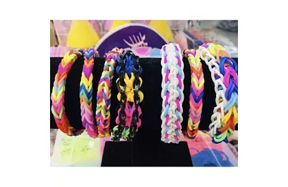 Gumičky na výrobu náramků – 1500 ks