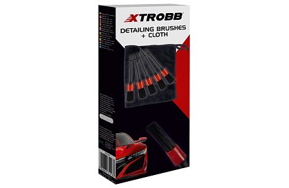 Detailingové štětce – sada 5 kusů