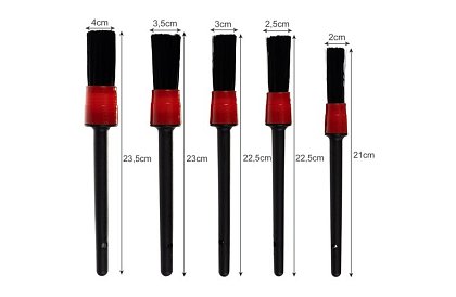 Detailingové štětce – sada 5 kusů