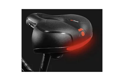 Cyklistické sedlo ACTIVE s větráním a vodotěsným potahem