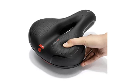 Cyklistické sedlo ACTIVE s větráním a vodotěsným potahem