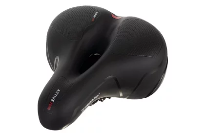 Cyklistické sedlo ACTIVE s větráním a vodotěsným potahem