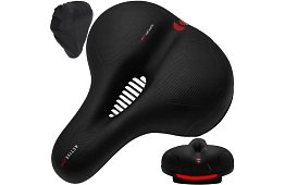 Cyklistické sedlo ACTIVE s větráním a vodotěsným potahem