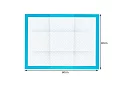 Absorpční hygienické podložky 100 ks – 60x40 cm + sáčky na exkrementy