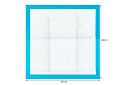 Absorpční hygienické podložky 100 ks – 60x60 cm + sáčky na exkrementy