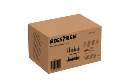 Diamantové vykružováky - sada 10 velikostí