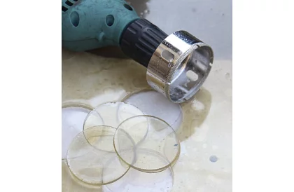 Diamantové vykružováky - sada 10 velikostí