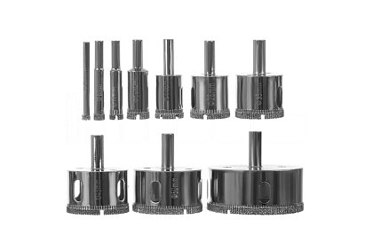 Diamantové vykružováky - sada 10 velikostí