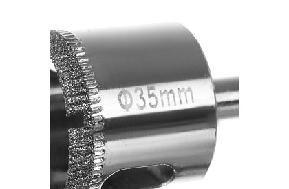 Diamantové vykružováky - sada 10 velikostí