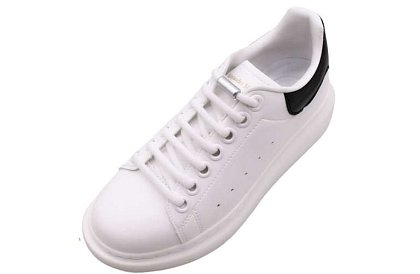 Elastické tkaničky do bot - bez zavazování - bílé