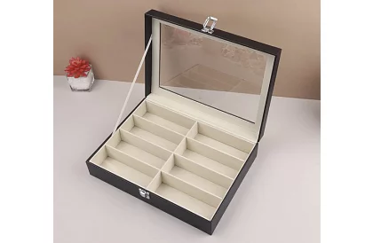 Organizér na brýle s 8 přihrádkami