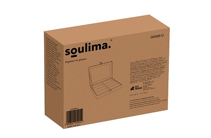 Organizér na brýle s 8 přihrádkami