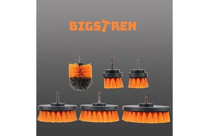 Sada kartáčů na vrtačku – čištění a leštění – 22 ks