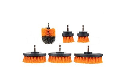 Sada kartáčů na vrtačku – čištění a leštění – 22 ks