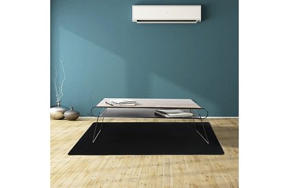 Ochranná podložka pod židli - 100 × 140 cm - černá