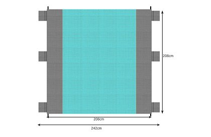 Plážová a pikniková podložka - 208x208cm