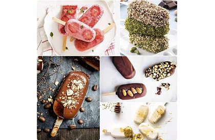 Silikonová forma na nanuky + 50 tyček