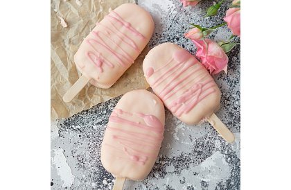 Silikonová forma na nanuky + 50 tyček