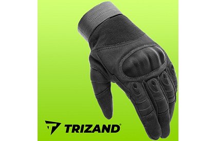Taktické dotykové rukavice - velikost XL - černé