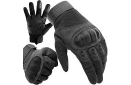 Taktické dotykové rukavice - velikost XL - černé