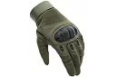 Taktické dotykové rukavice - velikost L - khaki