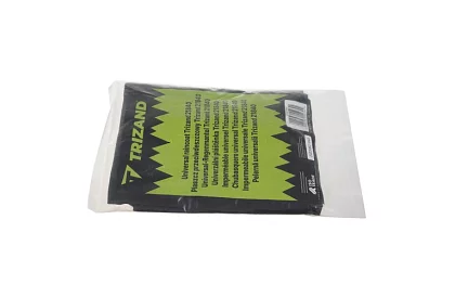 Silná černá oversize pláštěnka