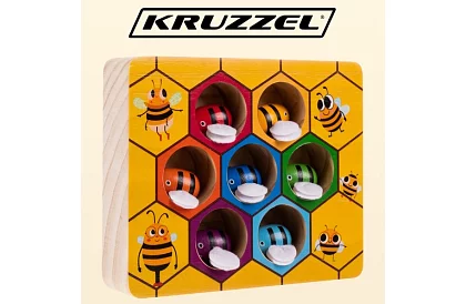 Chyť včelku – dřevěná edukativní hra