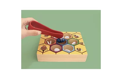 Chyť včelku – dřevěná edukativní hra